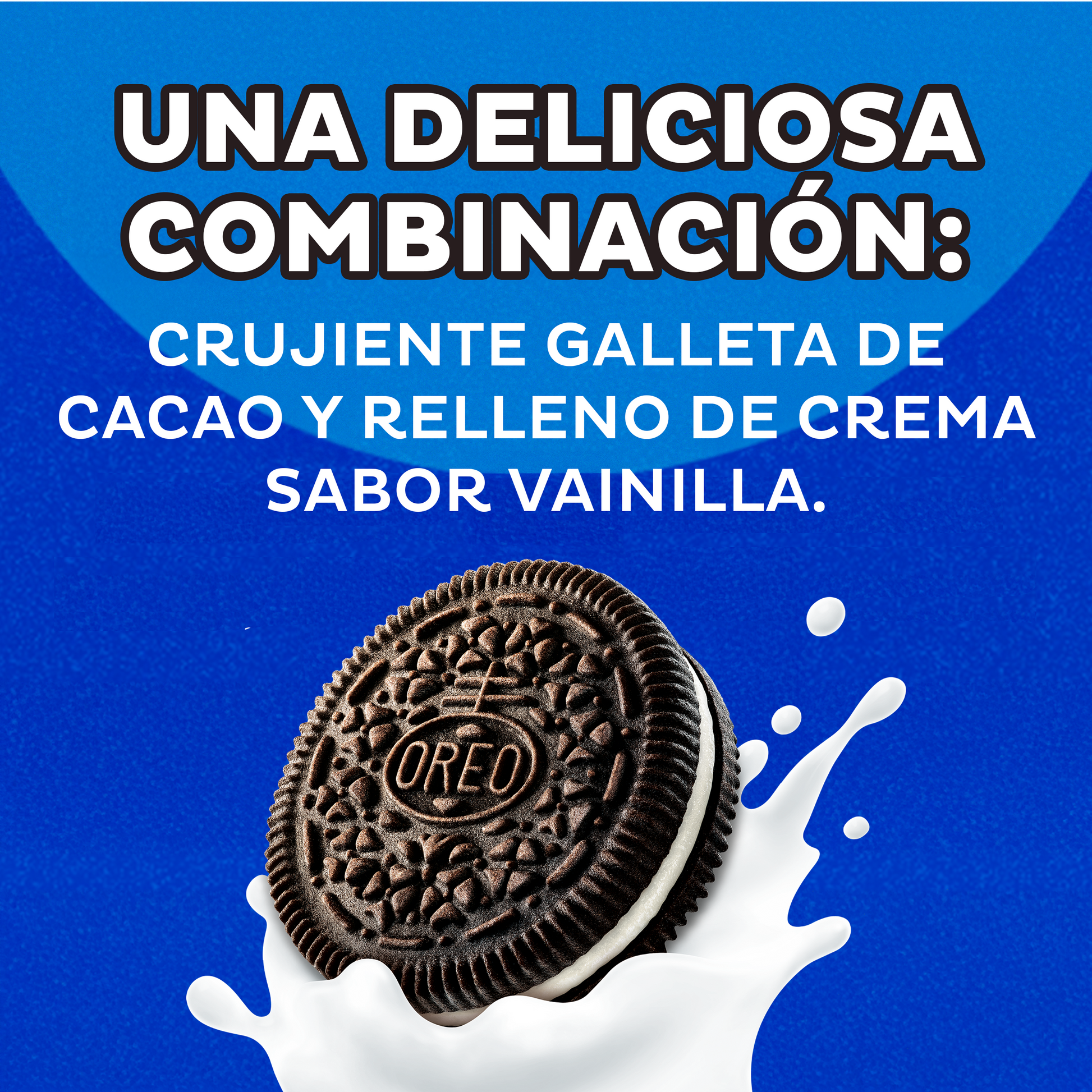 Galleta chocolate rellena caja Oreo 220g