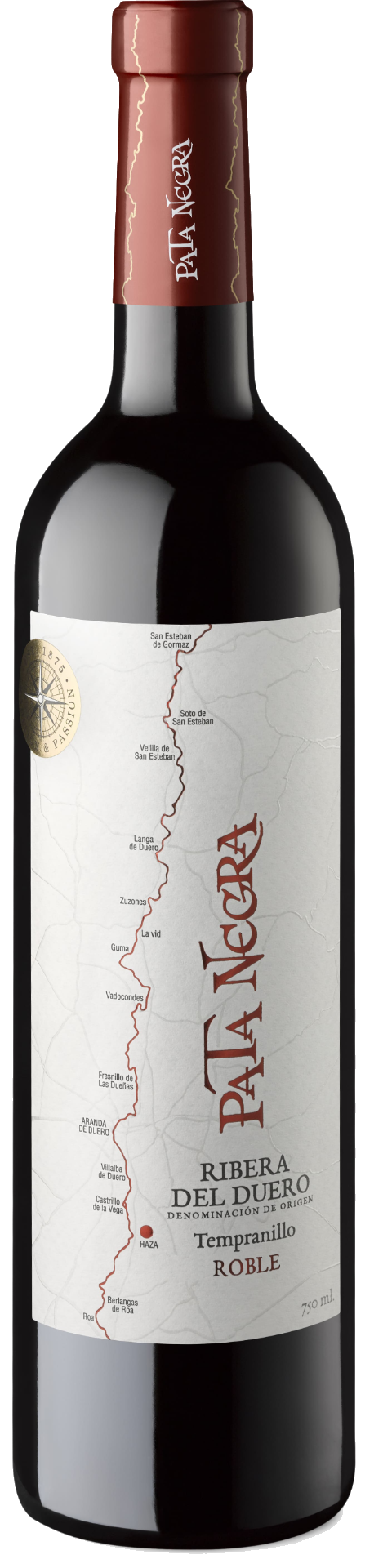 Vino tinto ribera del duero roble Pata negra 750ml La Despensa