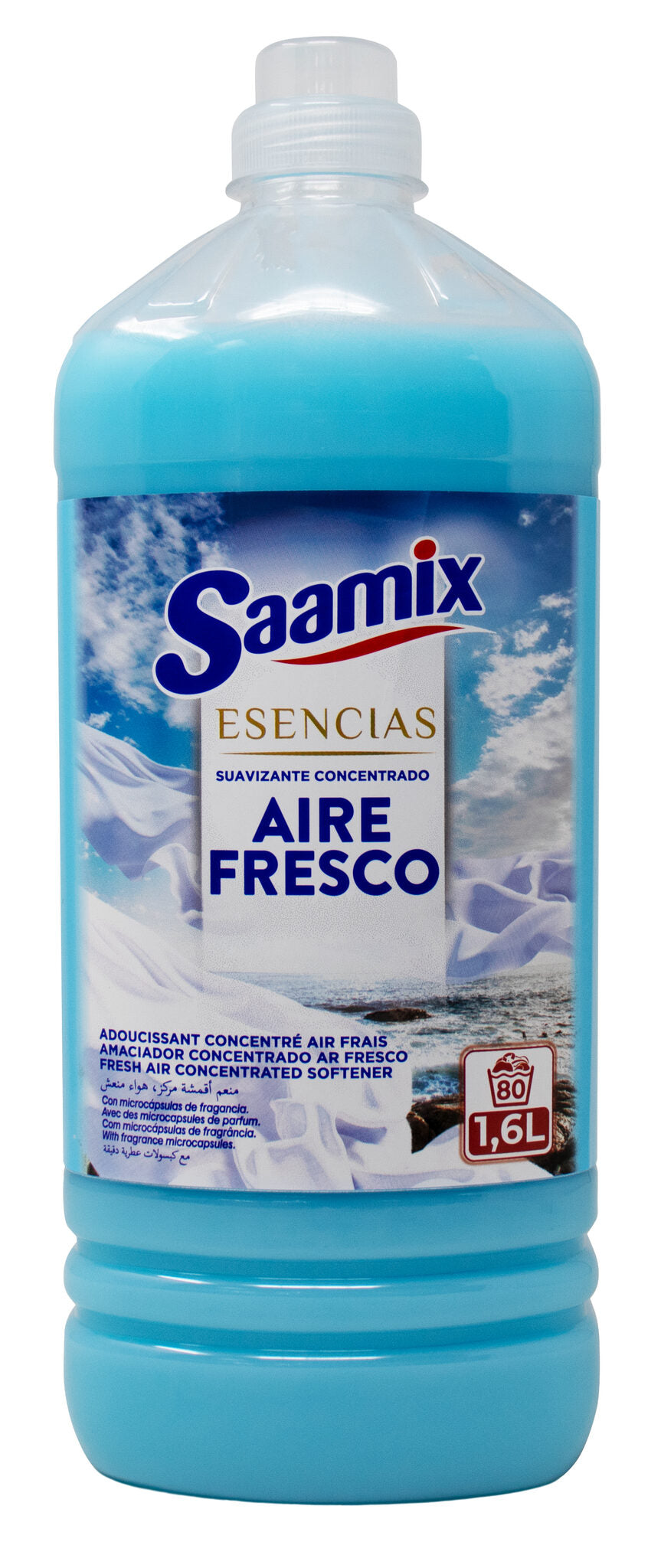 Suavizante concentrado aire fresco Saamix 80d