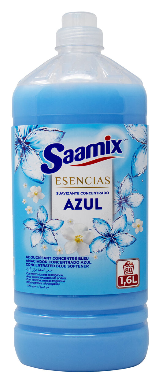 Suavizante concentrado azul Saamix 80d La Despensa