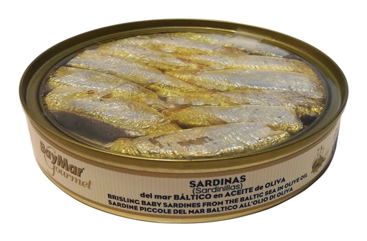 Sardinilla ac oliva gourmet Baymar 84g escurr La Despensa