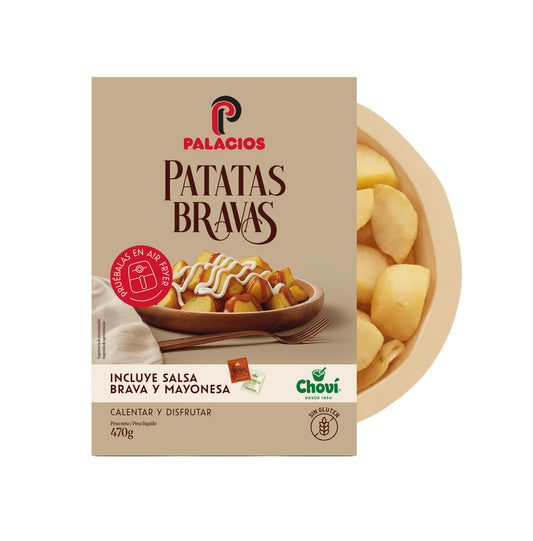 Patatas bravas salsa chovi Palacios 470g La Despensa