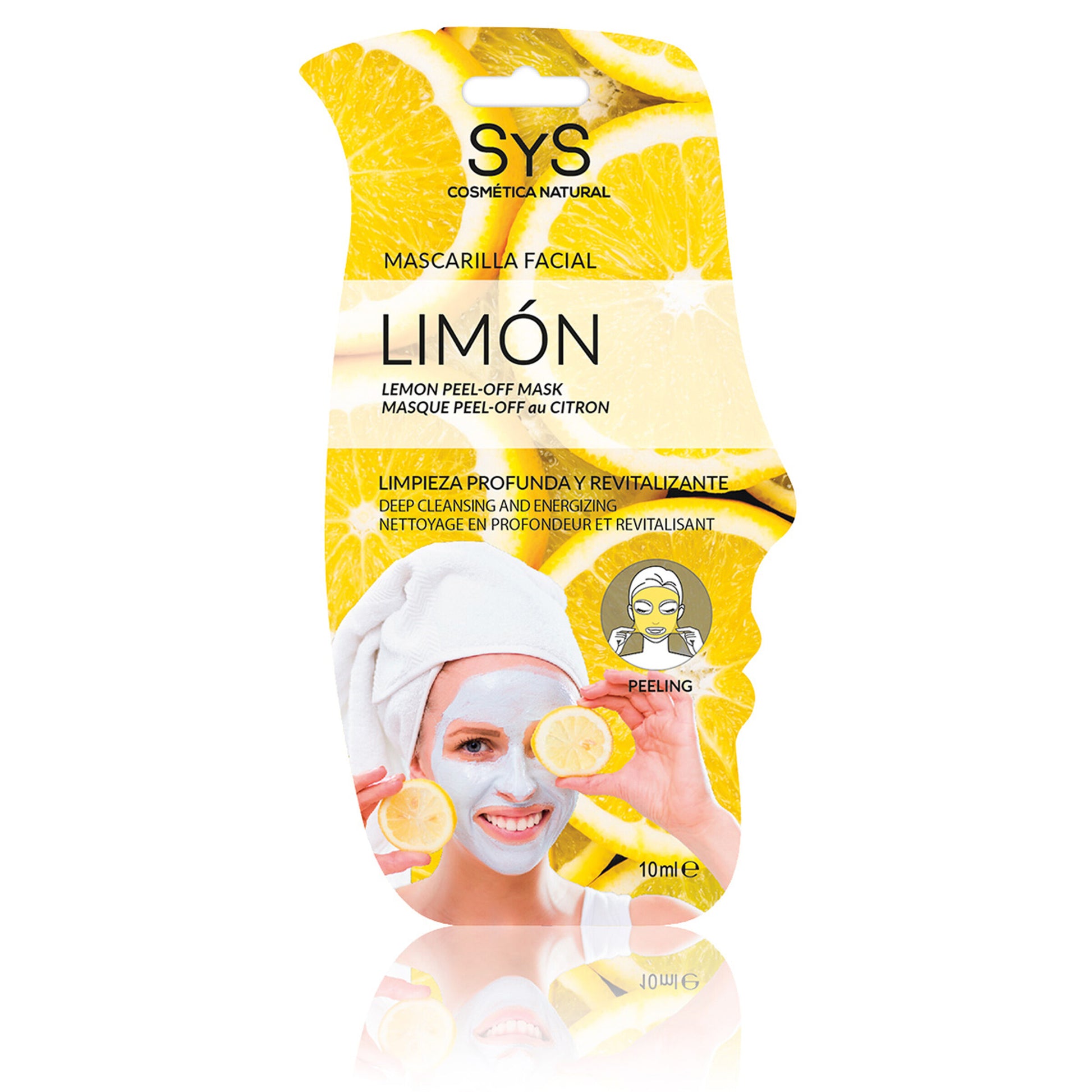 Mascarilla facial peeling limón Sys 10ml