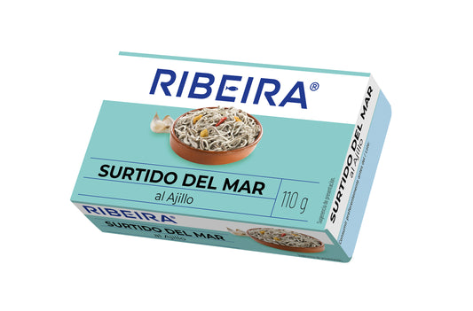 Surtido del mar ol-120 lata Ribeira 50g escurr La Despensa