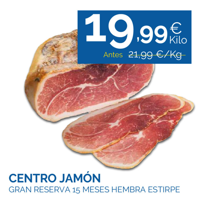 Centro de Jamón Estirpe Oferta en tu Compra Online