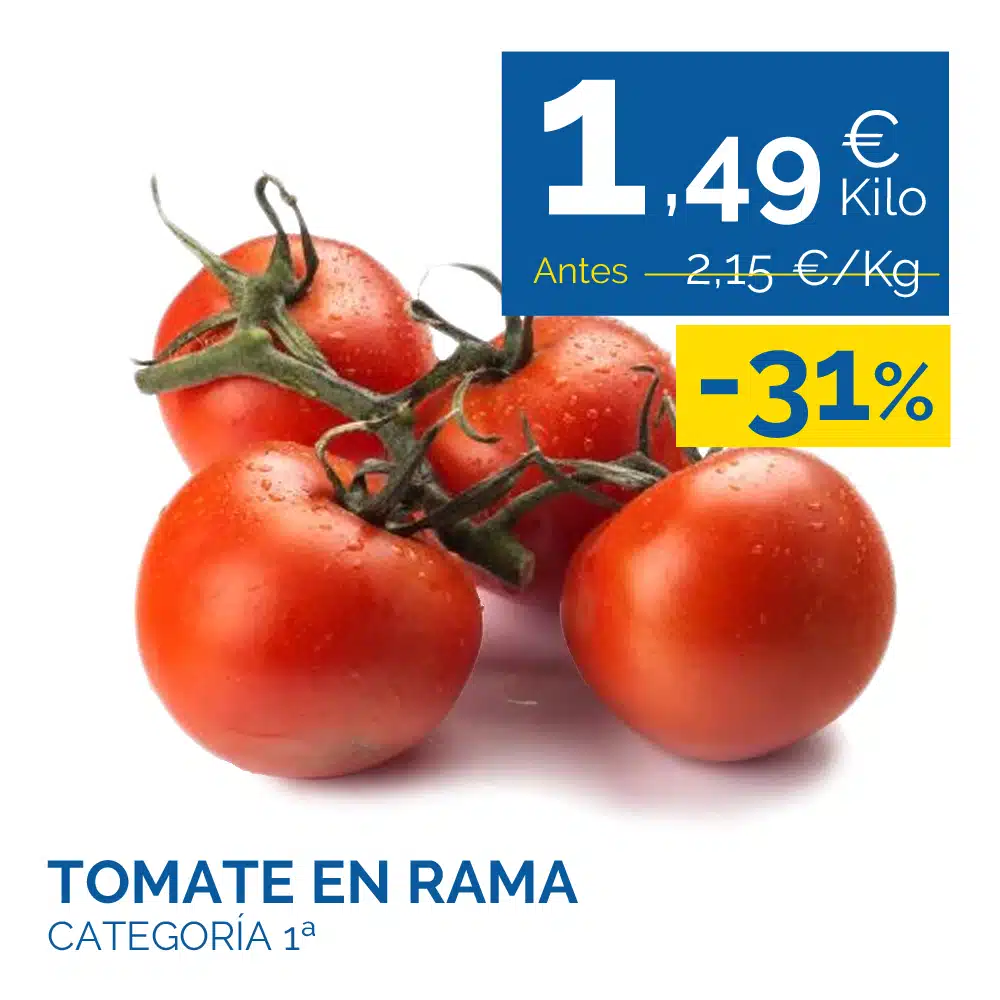 Tomate Rama en Oferta en tu Compra Online