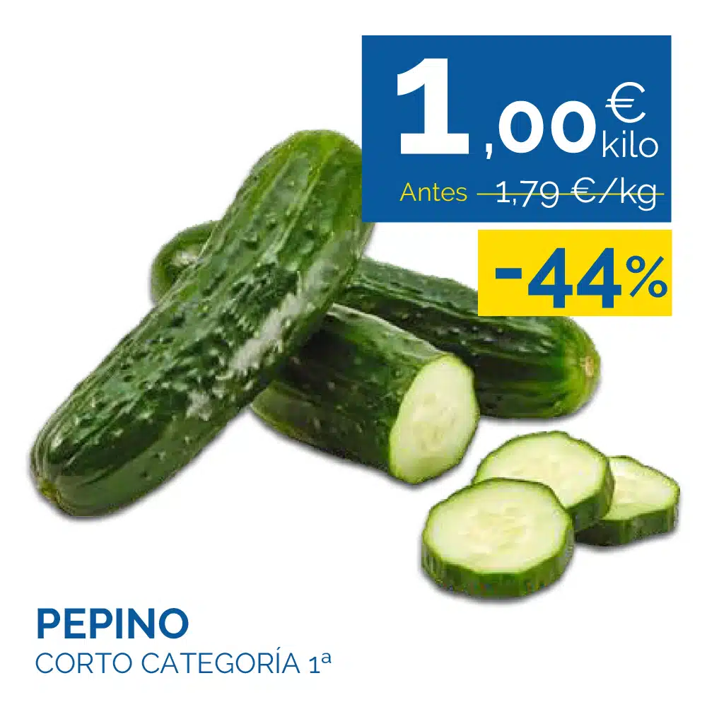 Pepino en Oferta en tu Compra Online