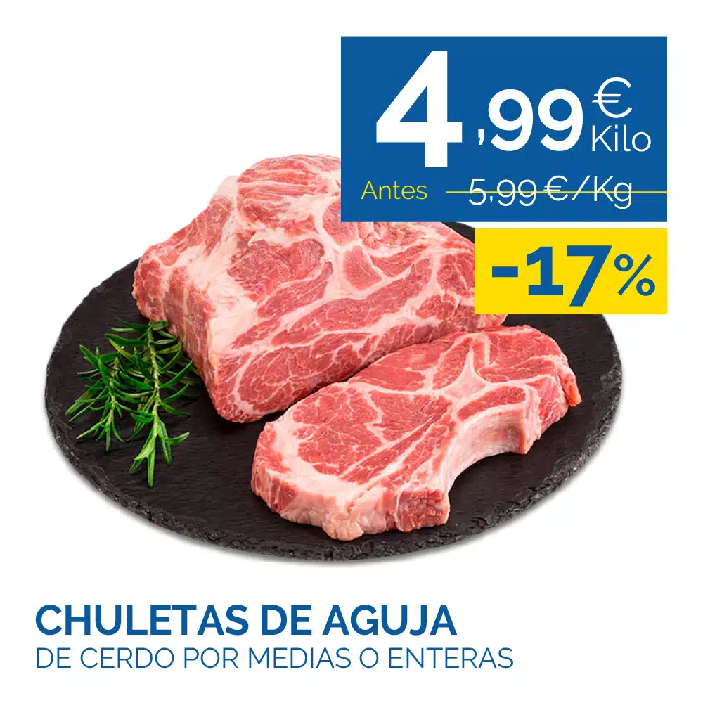 Chuleta de Aguja Oferta en tu Compra Online